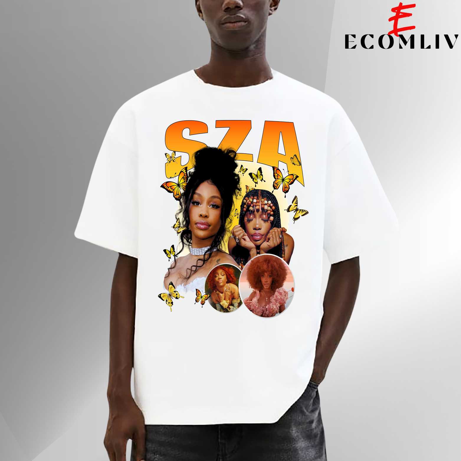 Sza Graphic T-Shirt, R&b Music Merch Unisex Fit